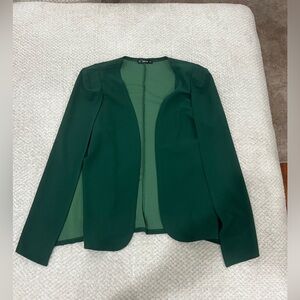 Green Cape Blazer